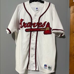 Vintage Stitched Atlanta Braves Jersey MLB